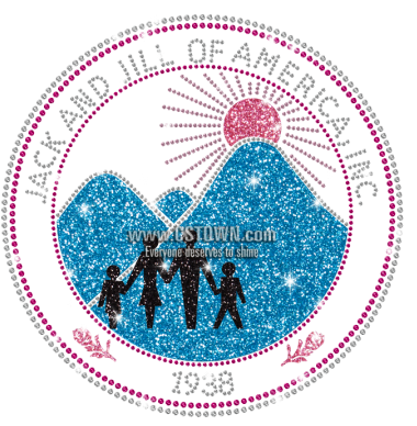 Magic Show Jack And Jill Of America Inc Iron-on Rhinestone - Iron On Rhinestone Transfer (450x450), Png Download