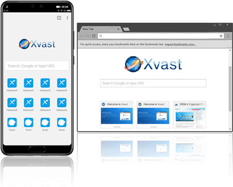 Customize Xvast Browser, Video Encryption Software, - Encryption (460x390), Png Download