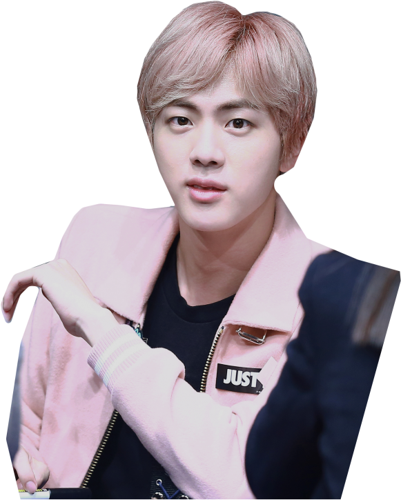 #bts Jin #bts Jin Spring Day #bts Розовая Принцесска - K-pop (700x986), Png Download