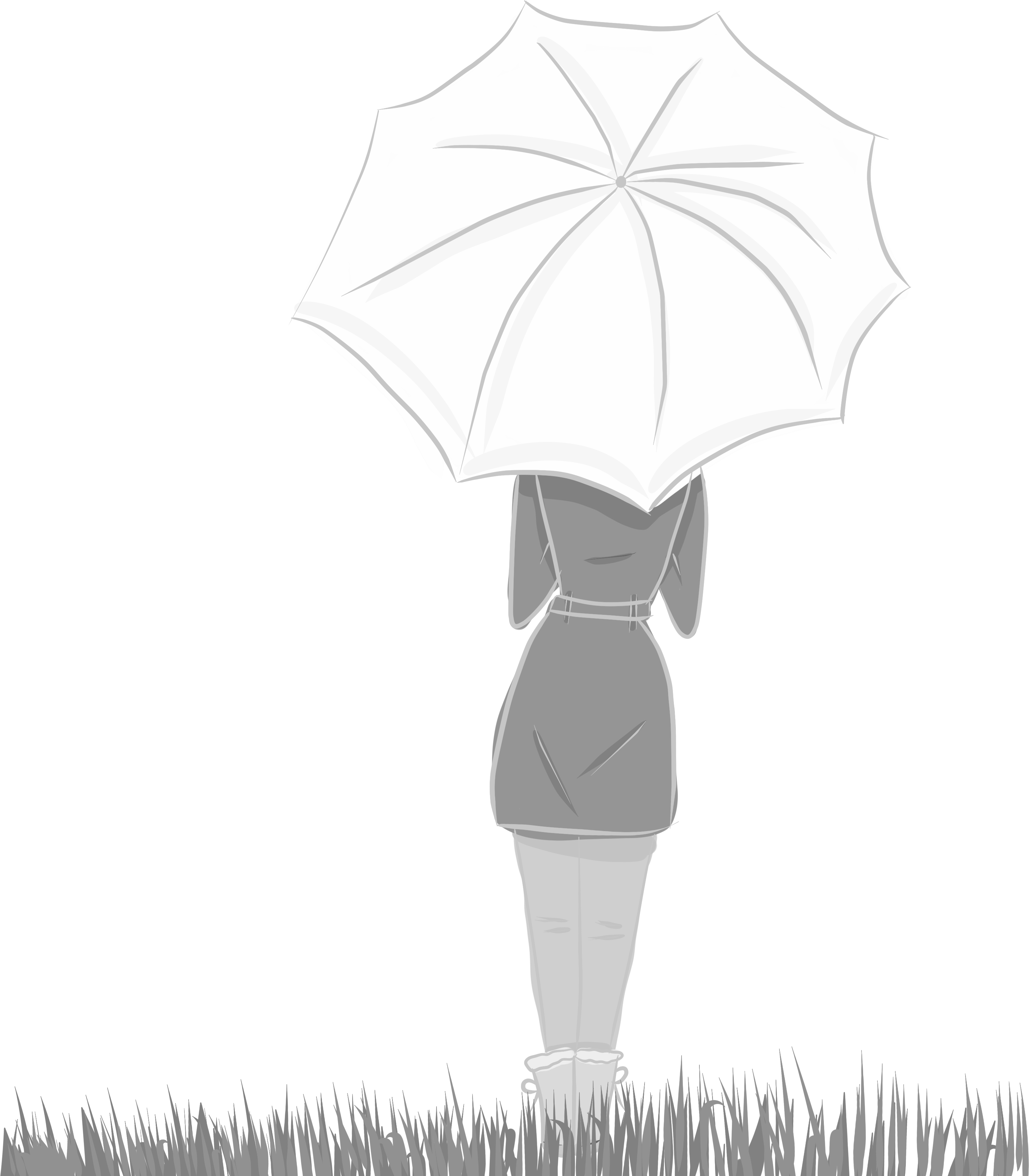 Rain (3225x3686), Png Download