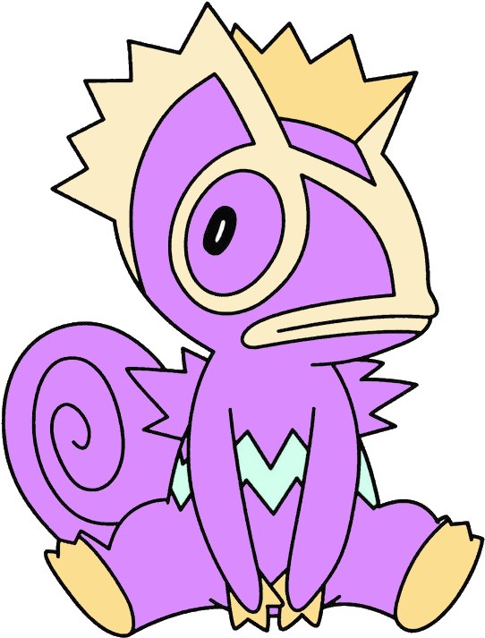 Despite His Irritation, He Kept His Cool, Already Thinking - Pokemon Colouring Pages Kecleon (564x717), Png Download
