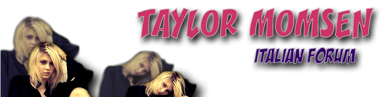 Taylor Momsen Italian Forum - Taylor Momsen Photo Shoot (800x200), Png Download