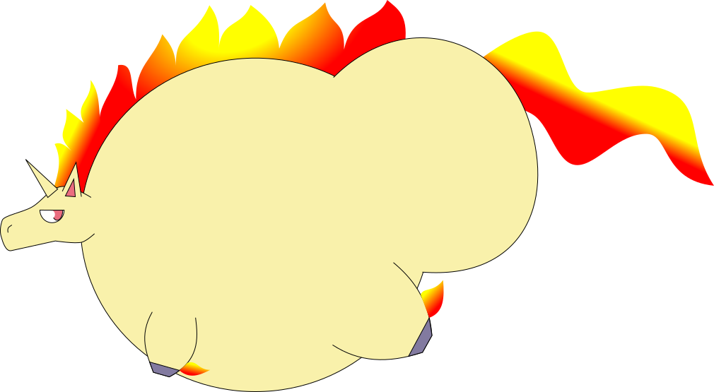 Helium Rapidash - Illustration (1010x555), Png Download