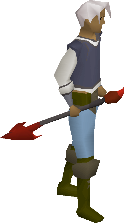 Infernal Harpoon Equipped - Harpoon (514x926), Png Download
