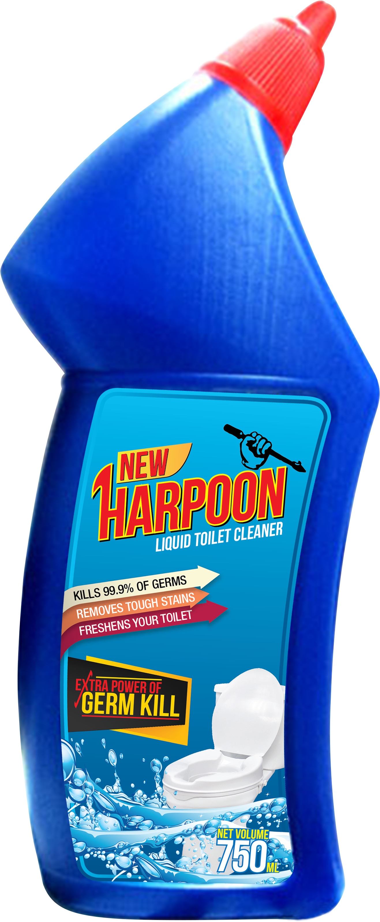 Harpoon Toilet Cleaner - Toilet Cleaner (3200x4000), Png Download