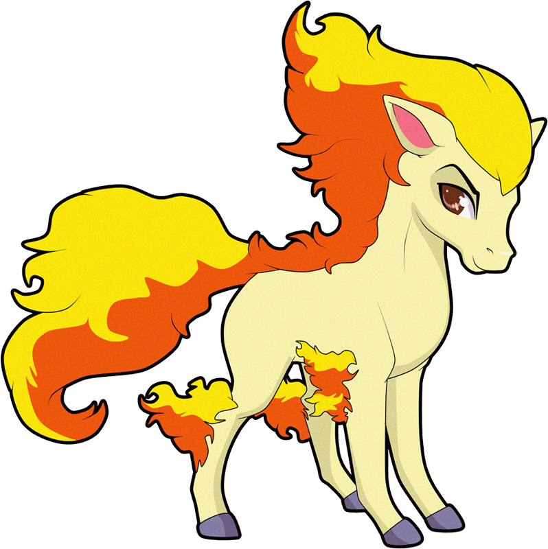 Important Notice Pokemon Shiny-ponyta Is A Fictional (798x800), Png Download
