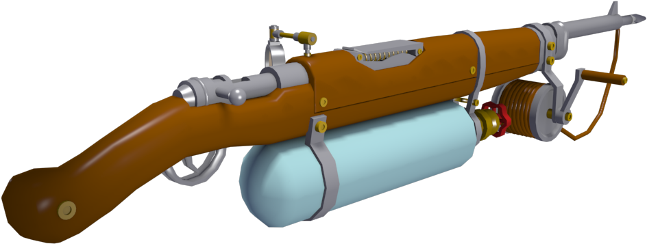 Here I Have Blocked Out One Of The Harpoon Gun Concepts - Ranged Weapon (1000x1000), Png Download