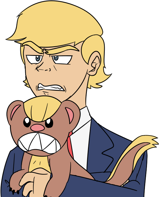 127kib, 700x700, Image - Pokemon Yungoos Trump (700x700), Png Download