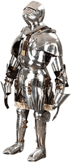 Gothic Suit Of Armor - Knights In Armour Gothic Suit Of Armor (555x555), Png Download