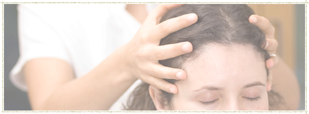 Indian Head Massage Is A Treatment Based On Traditional - Champissage (623x230), Png Download