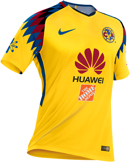 Nike Club America Third Jersey - Club America Jerseys 18 19 (600x600), Png Download