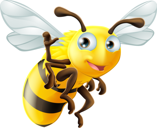 Abeilles - Pure Honey Clip Art (600x490), Png Download