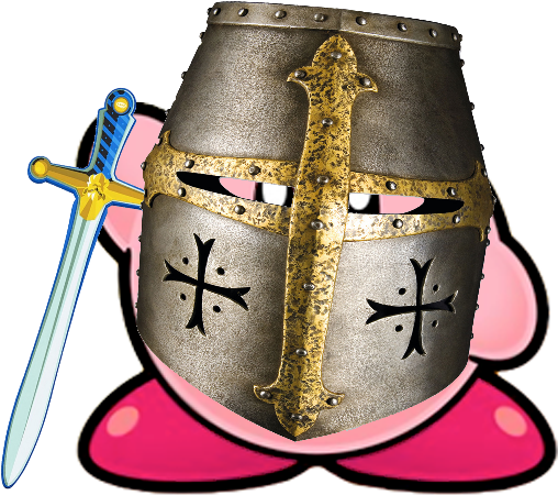 Lien Direct, 2018/19/1/1525728551 Kirby Deus Vult - Deus Vult Kirby (600x450), Png Download