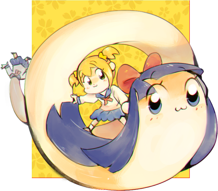Pop Team Epic, Pipimi Y Popuko Aphmau, Vocaloid, Bullshit, - Pop Team Epic Owo (726x749), Png Download
