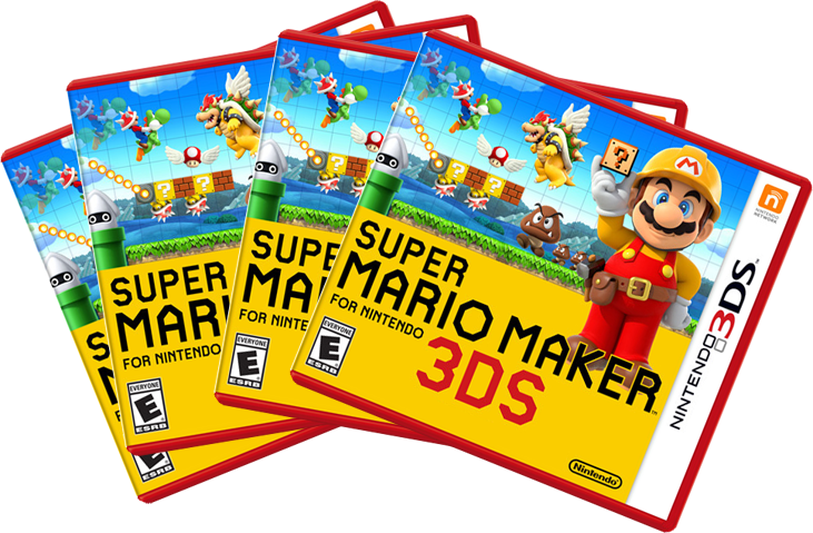 Oshikorosu On Twitter - Nintendo Super Mario Maker 3ds, 90 Days Genre Side (731x479), Png Download