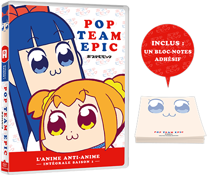 Pop Team Epic - Dvd (440x360), Png Download