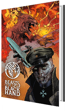 Beasts Of The Black Hand Graphic Novel Artist Variant - Comics (321x402), Png Download