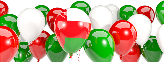 Illustration Of Flag Of Oman - Malaysia Flag Frame (640x480), Png Download