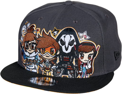 Tokidoki X Overwatch Snapback Hat - Overwatch New Era Hat (550x550), Png Download