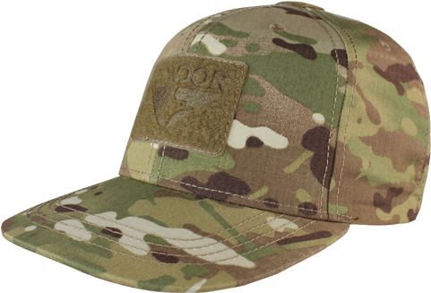 Condor Flat Bill Snapback Hat Multicam (500x500), Png Download
