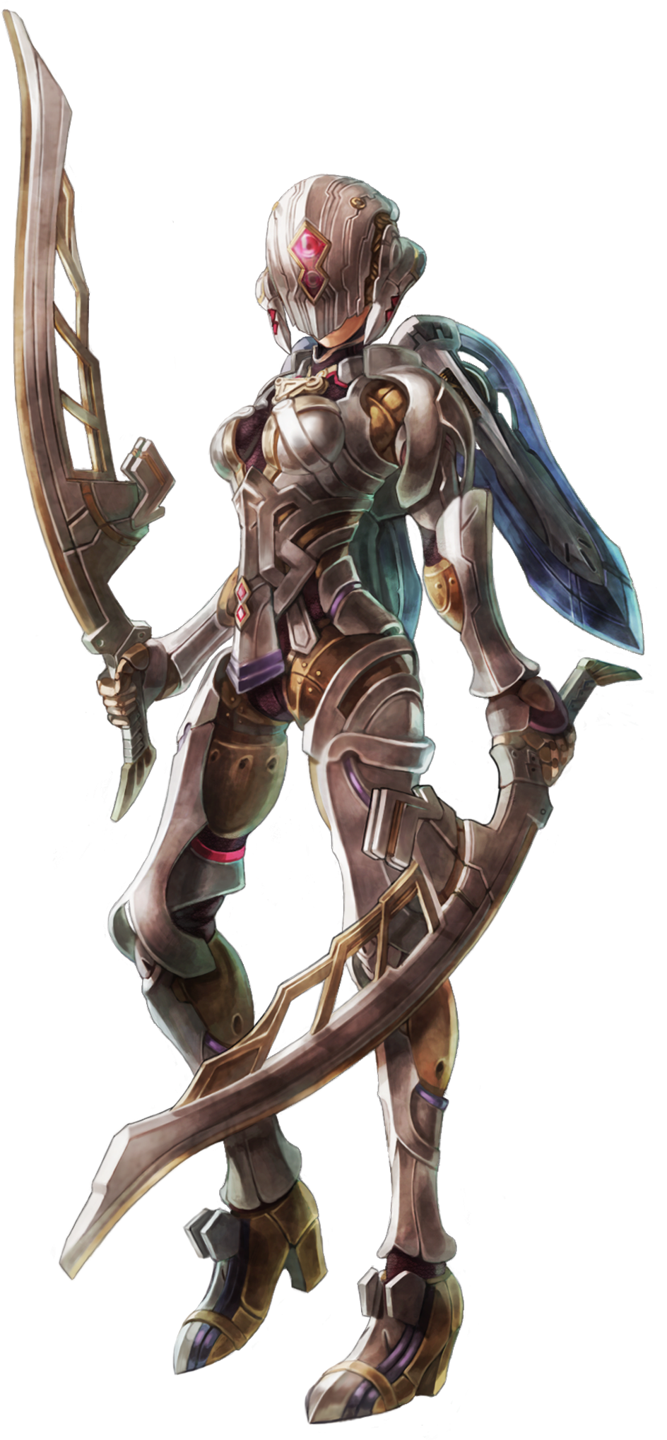 Download Png - Xenoblade Sharla (1448x2344), Png Download