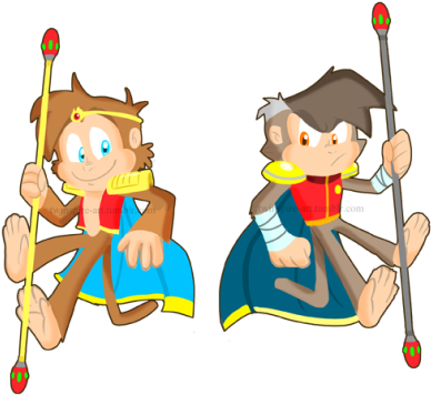 Here's Mk And My Design Of Him When Hacked With Dr - Cartoon (500x370), Png Download