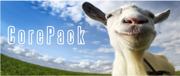Goatsimulator Corepack - Goat Simulator Key (650x300), Png Download