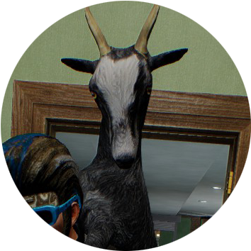 Either Way Is Fine In Itself, But It Was My Personal - Goat (368x368), Png Download