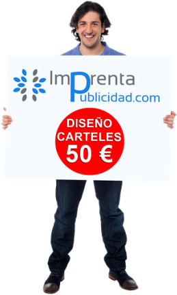 Diseñar Carteles - Personas Con Publicidad (300x442), Png Download