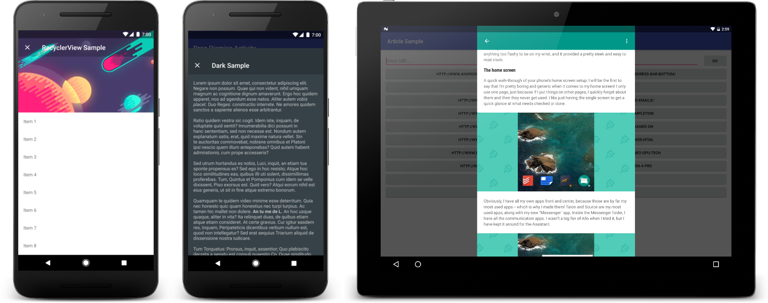 Slide Down To Close Activity Android (1519x600), Png Download