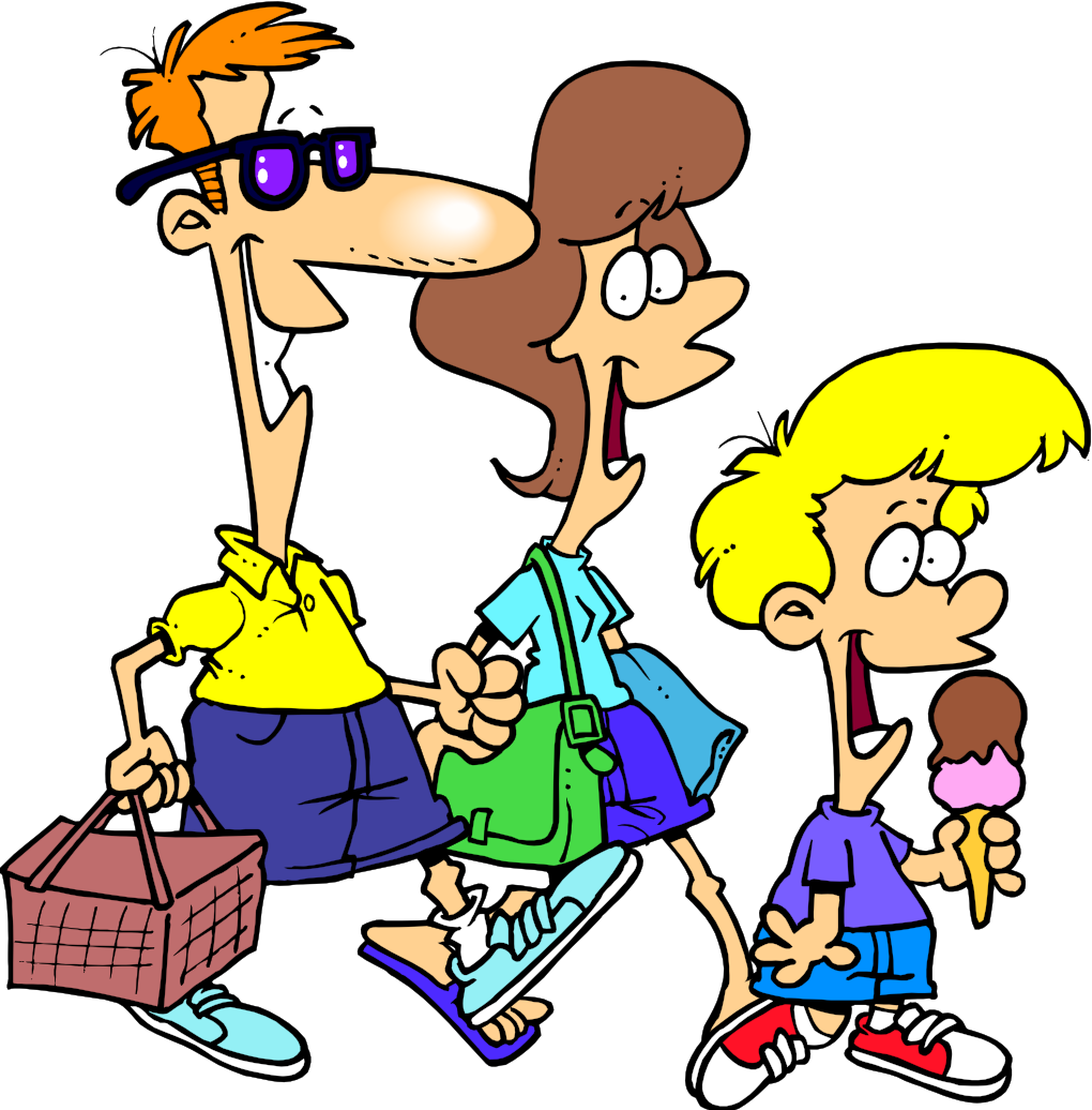 Park Clipart Family Picnic - Picnic Clip Art (1020x1036), Png Download