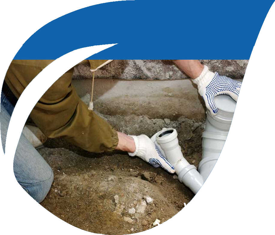 Image Of Sewer Replacement - Basement Sewer Pipe (917x784), Png Download