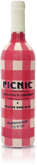Picnic Rosé - Picnic (215x584), Png Download