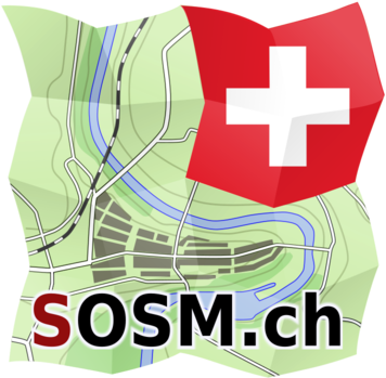 Swiss Openstreetmap @swissosm@en - Graphic Design (400x400), Png Download