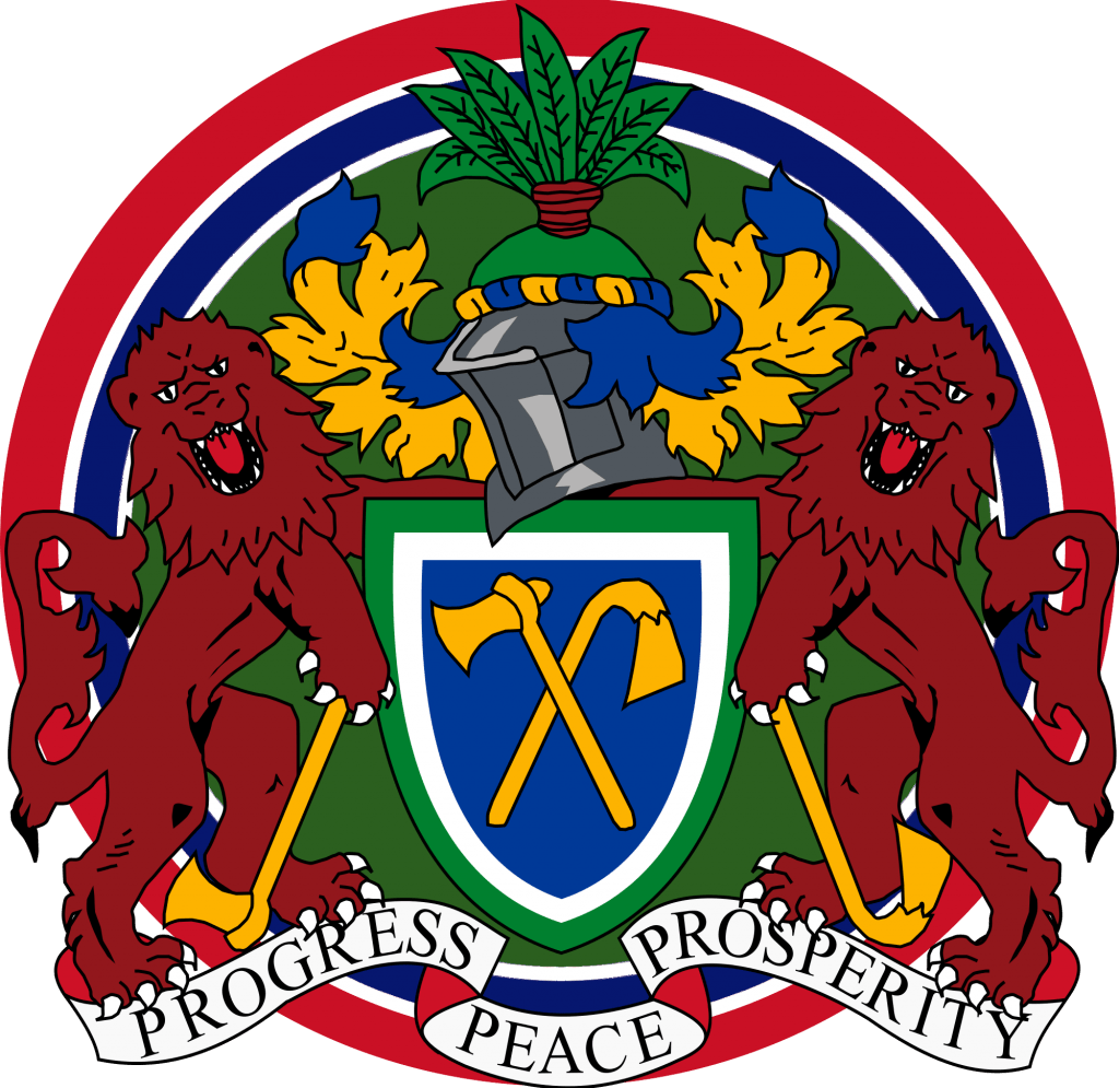 Coat Of Arms Of The Gambia (1024x995), Png Download