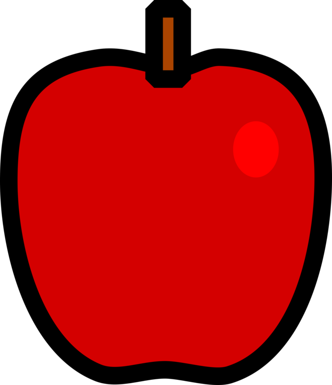 Organic Food Christmas Graphics Apple Fruit - Food (648x750), Png Download