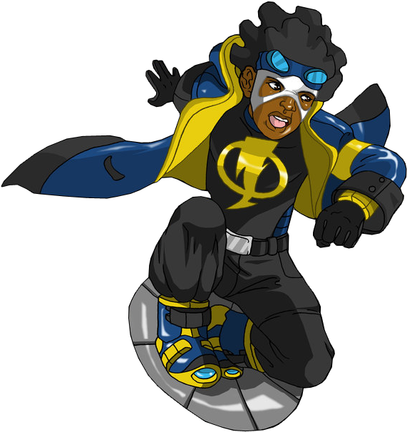 A Flagship Character From Dc's African American Focused - Black Super Hero Tv (600x808), Png Download