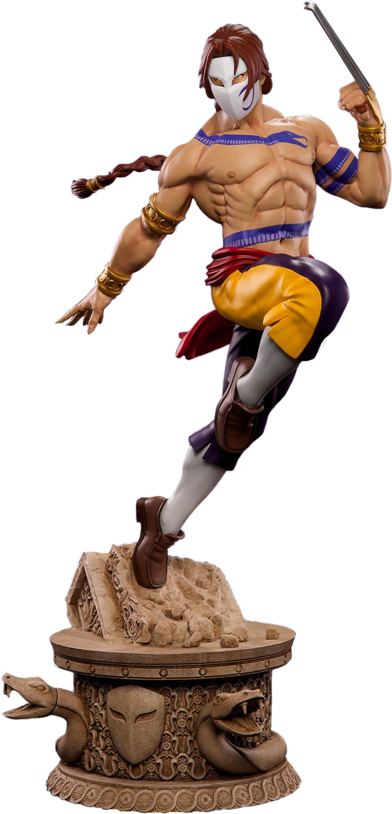 Vega By Mr - Street Fighter State Figure (930x1740), Png Download