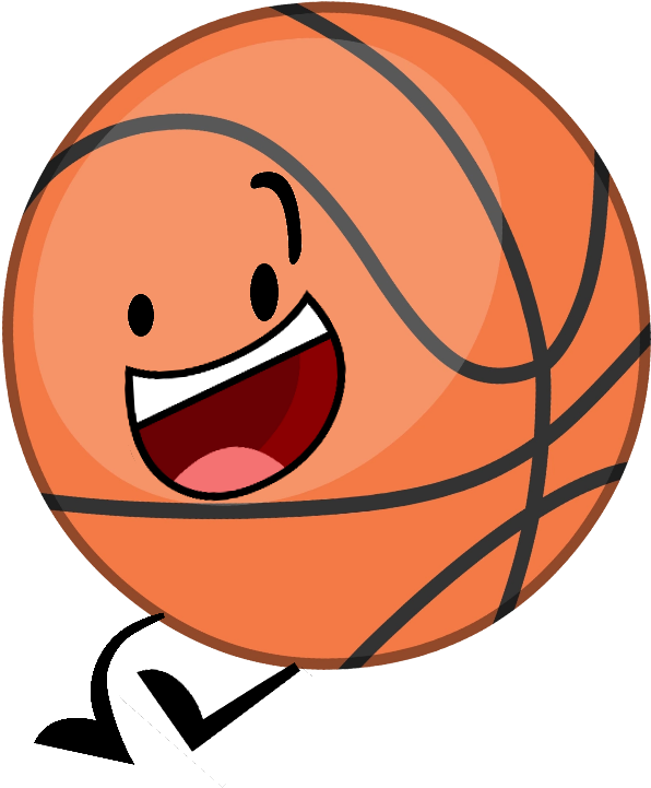 Basketball Intro Pose - Bfb Orange Basketball (800x800), Png Download