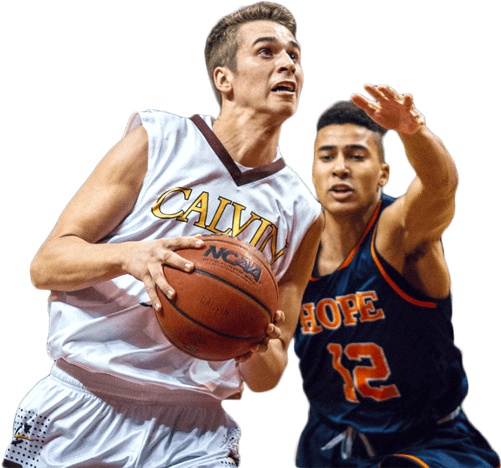Messiah College Basketball - Ncaa Basketball Player Png (1440x810), Png Download