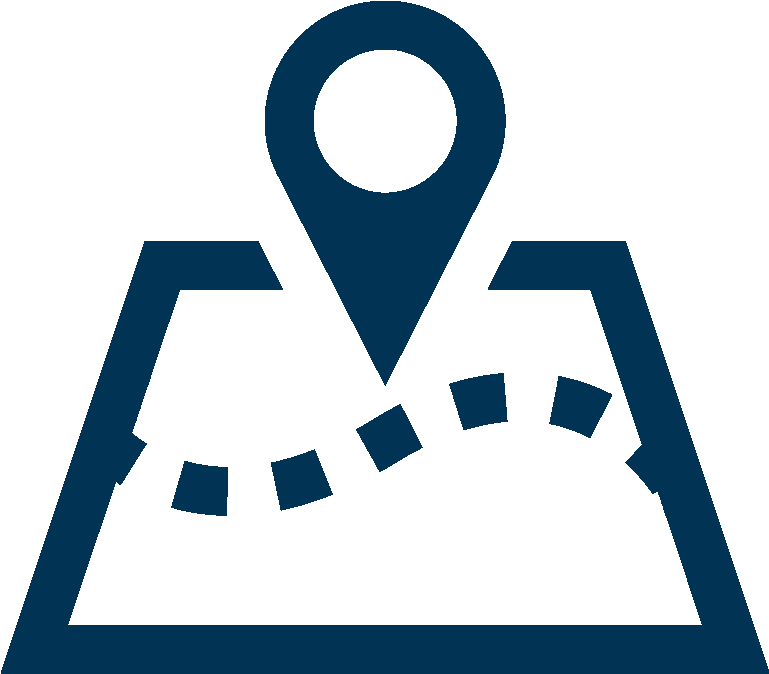 Walking Tours - Tracing And Tracking Icon (768x768), Png Download