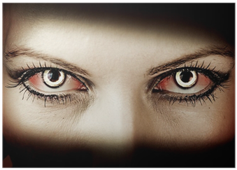 Contact Lense Halloween Undead (400x400), Png Download