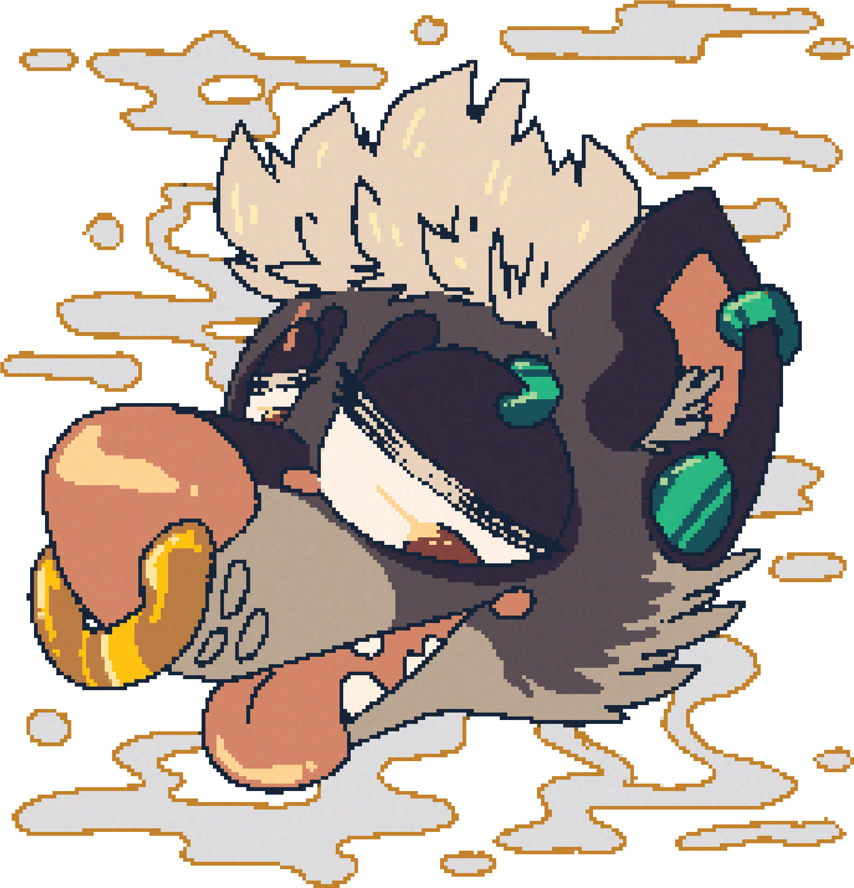 Smonky - Cartoon (3125x3125), Png Download