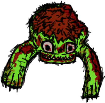 Big Eyes - The Zombie Trap: Survival (400x400), Png Download