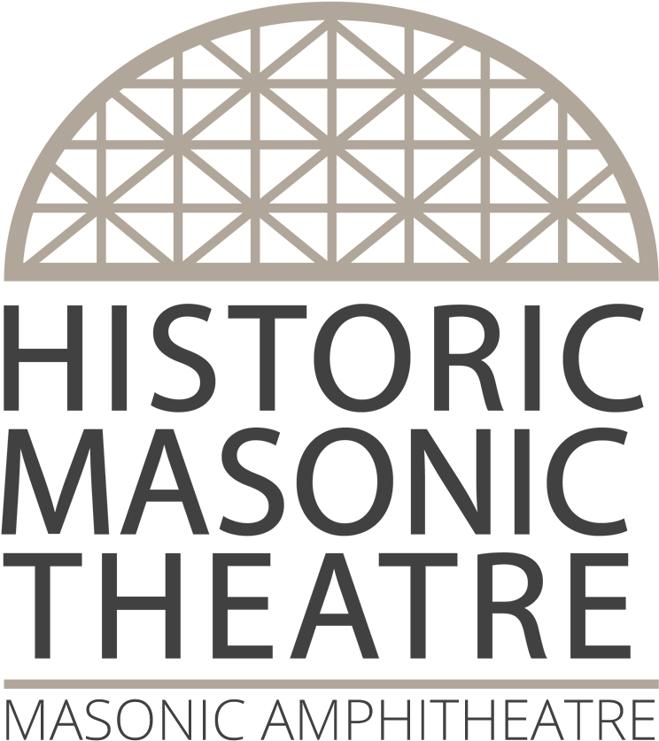 Logo - Historic Masonic Theatre Logo (800x883), Png Download