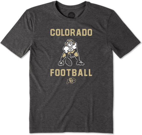 Men's Colorado Buffaloes Football Jake Cool Tee - Hard Rock Cafe T Shirt Black (570x570), Png Download