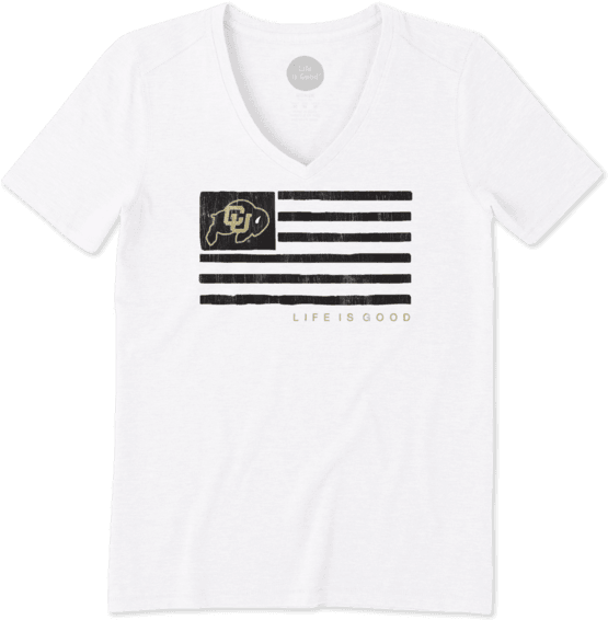 Women's Colorado Buffaloes Team Flag Cool Vee - Boot Boyz Jenny Holzer (570x570), Png Download