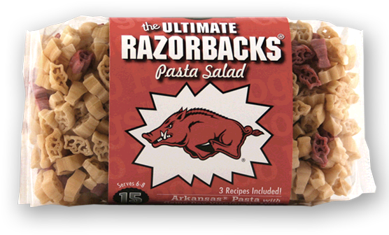 Arkansas Razorbacks Pasta Salad - Arkansas Razorbacks Official Size Synthetic Leather (600x450), Png Download
