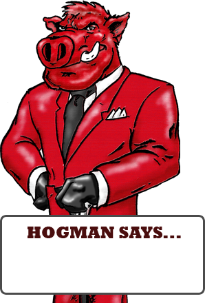 Arkansas Razorbacks Apparel - Hogman's Gameday Superstore (298x440), Png Download