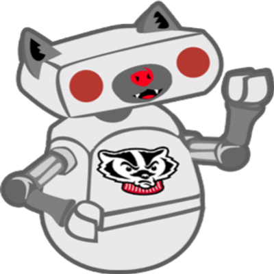 Wisconsin Badgers Ba - Fanmats University Of Wisconsin Soccer Ball Mat F0005180 (400x400), Png Download